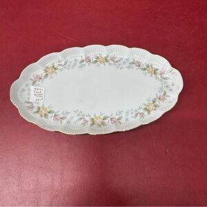 Kaiser Germany Marseille Romantica Oval Platter Vintage